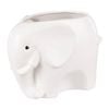 Emporium Brynlee Elephant Vase Wide White 25.4x17x18.7cm