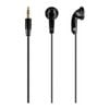 Verbatim Earbud Headphone - Black [65062]