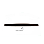 TRADIESCHOICE Bonnet Protector for Toyota Landcruiser 80 Series Cruiser | Tinted Black Guard for Style and Protection