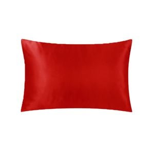 Bloomington Satin Standard Pillowcase 48 x 74 cm Red