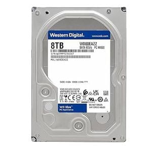 Western Digital Blue PC Desktop 8TB 3.5'  Hard Drive SATA 6Gb/s 5640RPM 256MB Cache CMR 2-Year Limited Warranty