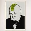Galrie Banksy Turf War 2003 Artwork - Master Edition Print on Archival Quality Paper, Wood Frame, A0 84 x 119cm (33 x 47inch)