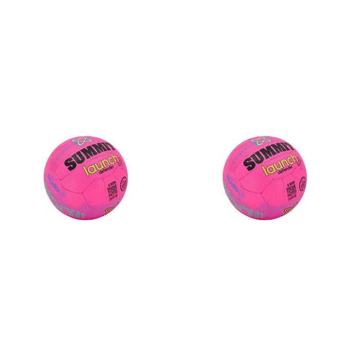 2PK Summit Global Launch Defender Liz Ellis Netball Size 5 - Pink