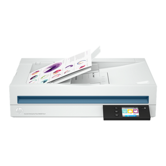 Hp Scanjet Enterprise Flow N6600 Fnw1 Adf Flatbed Scanner [20g08a]