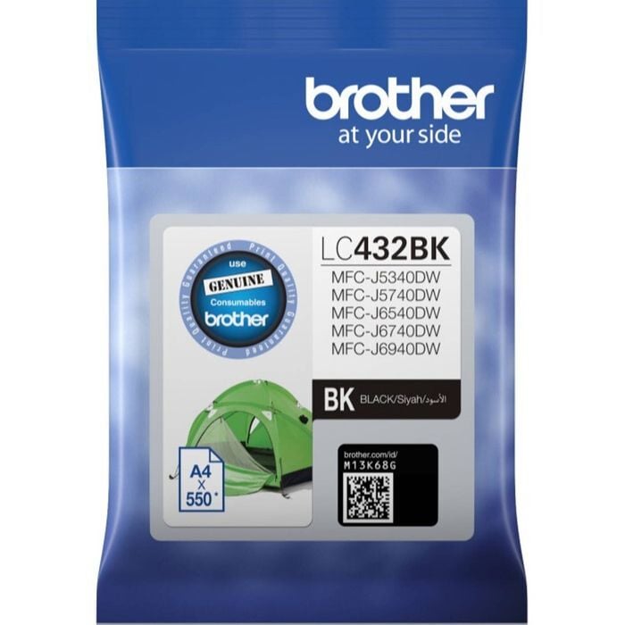 BLACK INK CARTRIDGE TO SUIT MFC-J5340DW/MFC-J5740DW/MFC-J6540DW/MFC-J6740DW/MFC-J6940DW -UP TO 550 PAGES