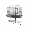 YES4PETS XL 184 cm Bird Cage Pet Parrot Aviary  Perch Castor Wheel Removable Divider