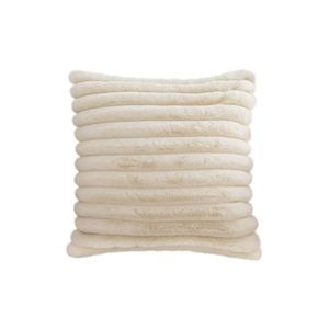 SOGA 45CM Faux Rabbit Fur Throw Pillow