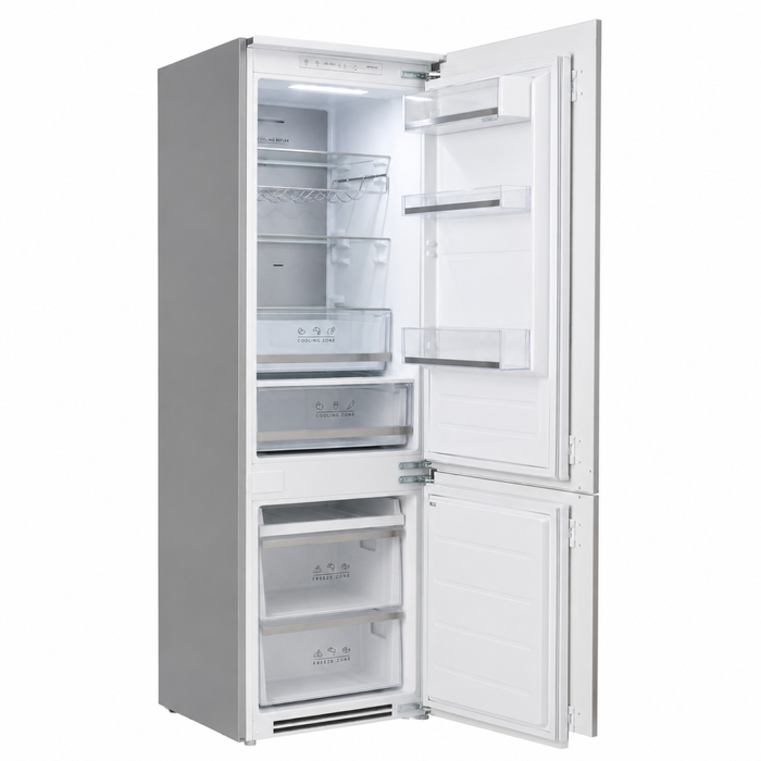 Kleenmaid Integrated Refrigerator With Bottom Mounted Freezer