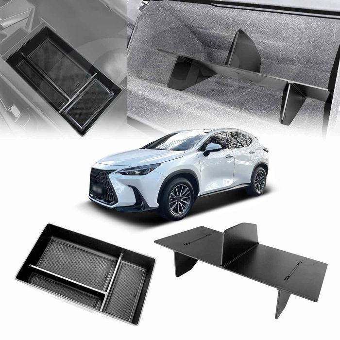 Glove Box Insert Tray Armrest Organizer Box For Lexus Nx Series Nx250 Nx350 Nx350h Nx450h 2022-onwards Car Storage Accessories.