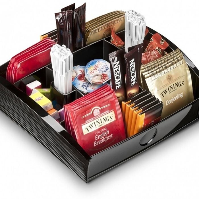 CEP Tea Coffee Storage Tray - Black