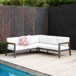 Mimosa Rhone Aluminium Corner Lounge With Cushion