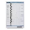 Quartet 86.5x58cm Magnetic In/out Matrix Personnel Whiteboard W/ Dots/marker