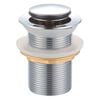 Kinetic 40mm Chrome Non-Overflow Pop Up Basin Waste