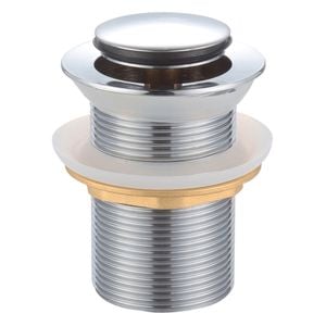 Kinetic 40mm Chrome Non-Overflow Pop Up Basin Waste