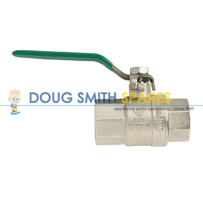 Bromic Oven/Stove Ball Valve, Gas/Water,  1210404