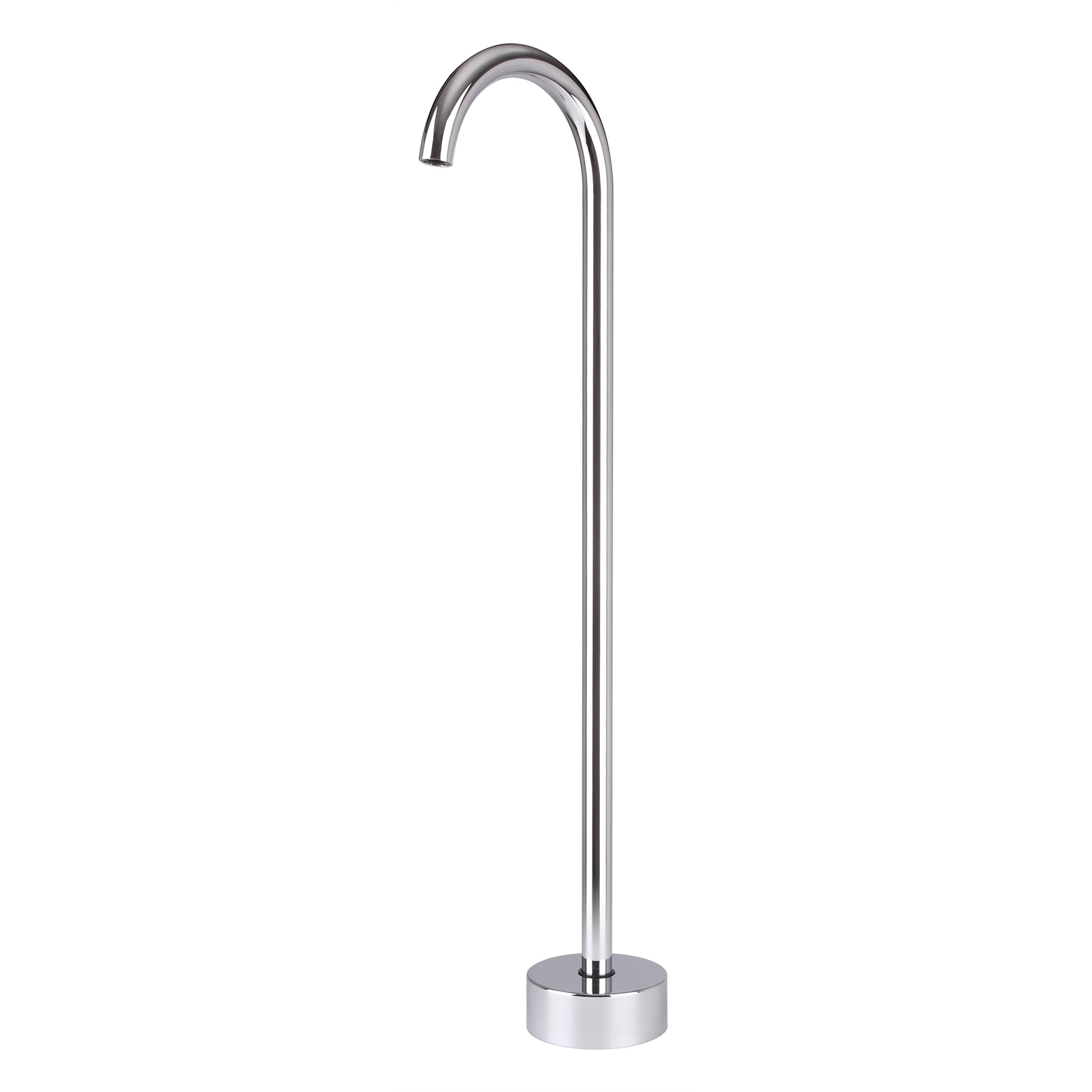 Mondella Chrome Resonance Floor Mounted Bath Spout