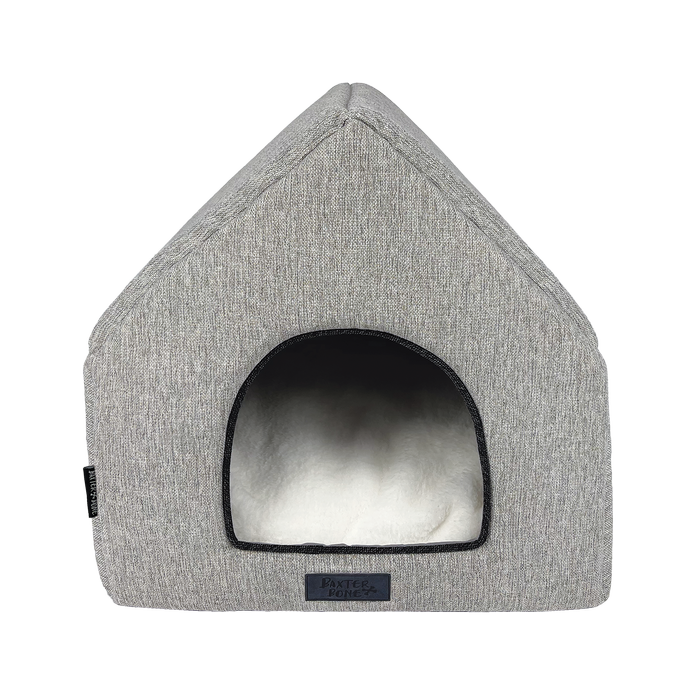 Baxter Bone Taupe Anti-Bacterial Fabric Cat House