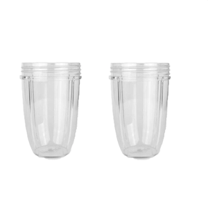 Provecta 2 Piece 18oz Replacement Cups Compatible with NutriBullet 600W 900W Blender