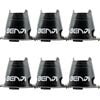 6x Spartan Arld Kicking Tee's Durable & Heavy Duty 4 Adjustable Heights Black