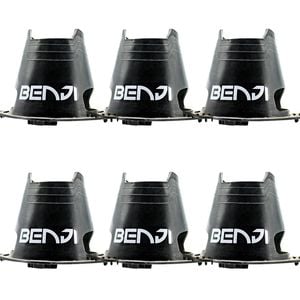 6x Spartan Arld Kicking Tee's Durable & Heavy Duty 4 Adjustable Heights Black