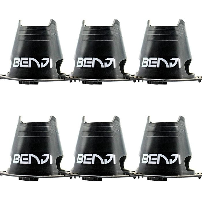 6x Spartan Arld Kicking Tee's Durable & Heavy Duty 4 Adjustable Heights Black