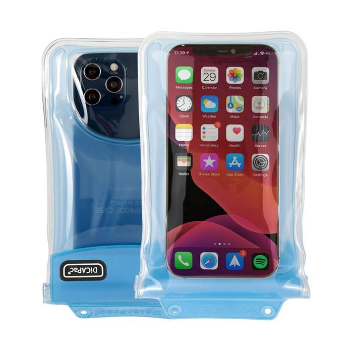 Dicapac Floating IP68 Waterproof Phone Case - Blue