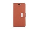 Goospery Rich Diary case for iPhone 14 Pro - Brown