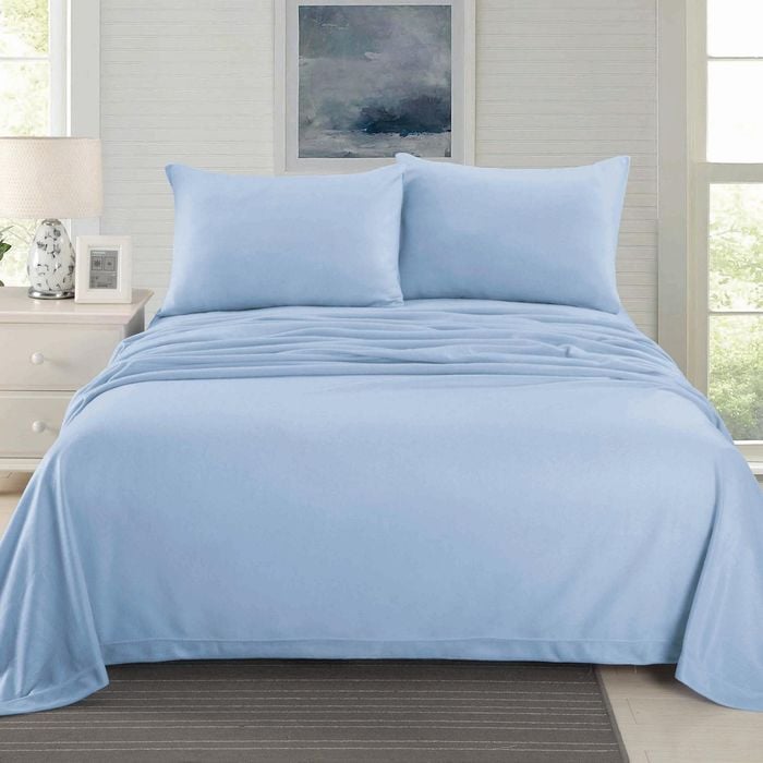 Shangri-La Linen Ultra Soft Cashmere-Feel Microfibre Flannelette Sheet Set