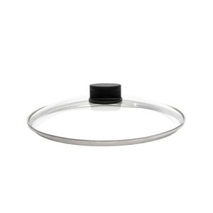 Woll Eco Lite Fixed Knob Safety Glass Lid 28cm