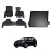 AUSGO Double-Layer Floor Mats & Boot Liner Set for BMW X5 G05 2018-Onwards Car Floor Liners Cargo Mat
