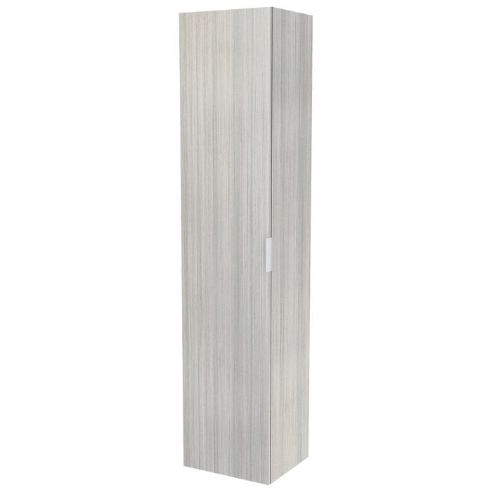 Lugna 2048 x 450 x 580mm Mist 3 Shelf 3 Drawers Left Hinged Door Storage Cabinet