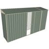 Build-a-Shed 0.8 x 3.7 x 2m Skillion Single Sliding Side Door Shed - Green