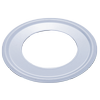 KINETIC 50mm DWV Flat White Cover Plate
