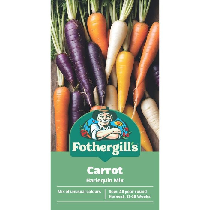 Fothergills Rainbow Carrot Seeds