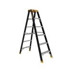 Gorilla 150kg Pro-Lite 6 Step Double Sided Fibreglass Ladder