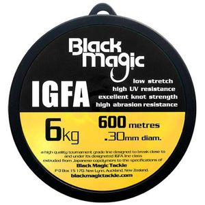 Black Magic 600m IGFA Clear Monofilament Line 6Kg