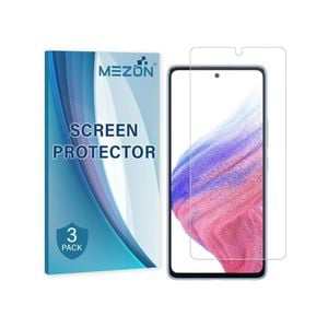 3 Pack MEZON Samsung Galaxy A53 5G Ultra Clear Film Screen Protectors