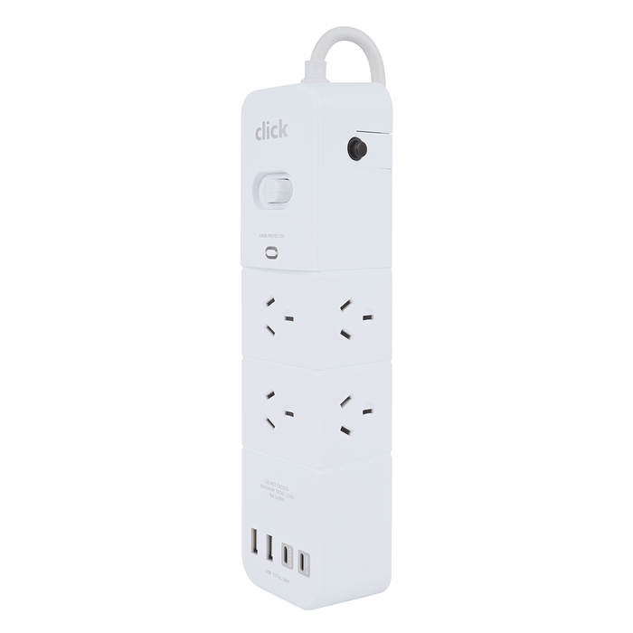 Click 6 Outlet Powerboard