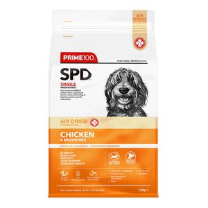 Prime100 Spd Single Protein Diets Air Dried Chicken & Brown Rice All Life Stages Dry Dog Food 2.2 Kg