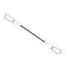 Daiichi Seiko 2015 Fishing Safety Rope With Carabiner Size M Silver