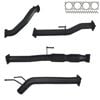 Ignite Exhausts Turbo Back For Toyota Hilux 3l D4d 3" Cat & Diff Pipe 409 Stainless Steel