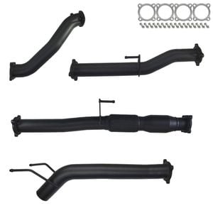 Ignite Exhausts Turbo Back For Toyota Hilux 3l D4d 3" Cat & Diff Pipe 409 Stainless Steel