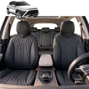 Australian Goose Front Seat Covers for Hyundai Kona 2023 - Current (SX2 Electric) - PU Leather, Black (2pc)