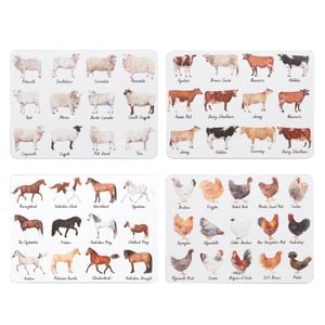 Ashdene Best Breed Set Of 4 Placemats
