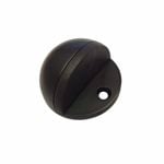 Adoored Black Short Half Moon Door Stop