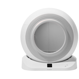 The Petbuds Tonepie Q-clean Self-cleaning Litter Robot 99% Odour Removal App Control - Grey