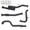 Ignite Exhausts Turbo Back For Nissan Gu Patrol 3l Leaf Spring Ute 3" No Cat With Muffler 409 Stainless Steel