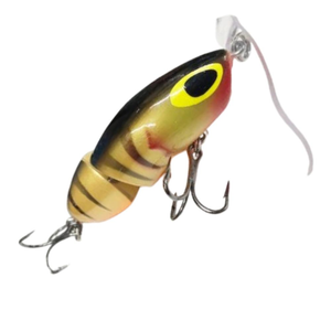 KingFisher Mantis 110mm Surface Joint Timber Fishing Lure Tiger