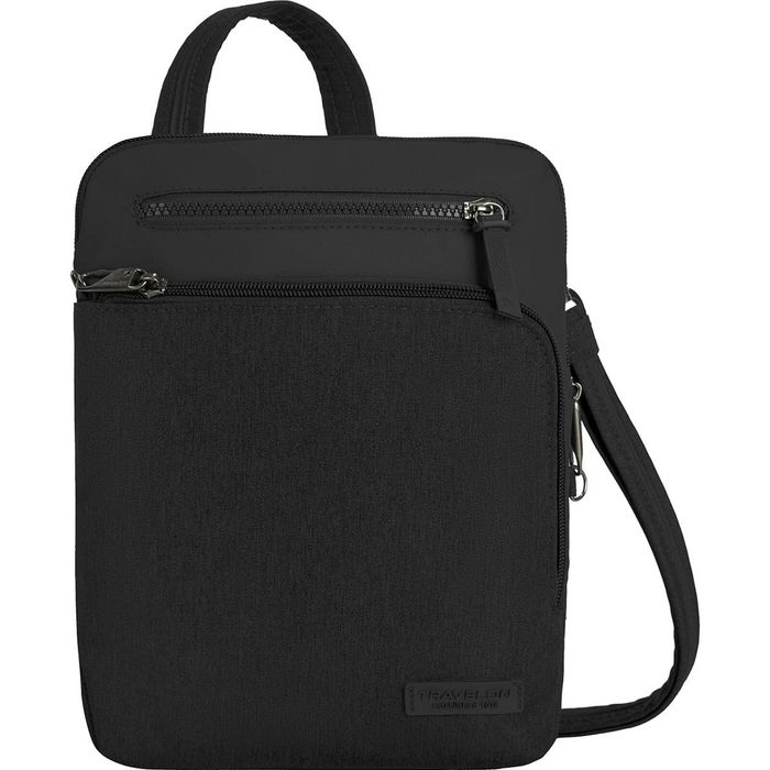 Travelon Metro Anti-Theft Small Crossbody Bag in Black