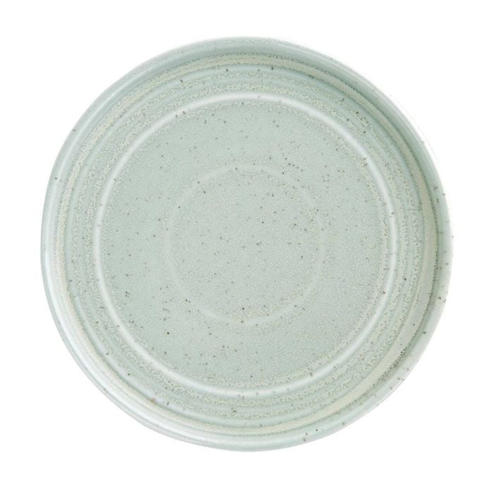 Olympia Flat Round Plates Cavolo Spring Green 180mm 6 Pack Dinnerware Tableware